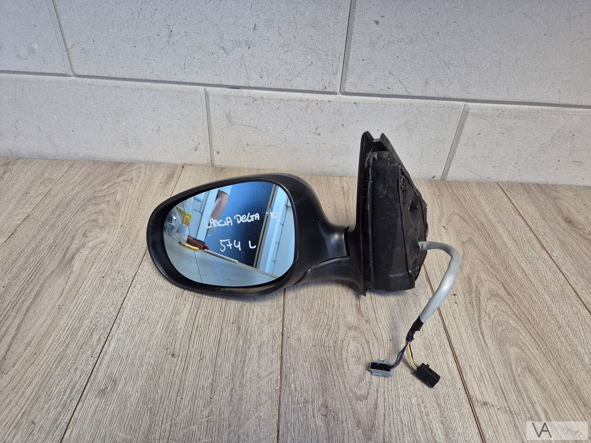 Lancia Delta 2008 - 2015 spiegel links 9 draden INKLAPBAAR, -, Utilisé, -, Lancia
