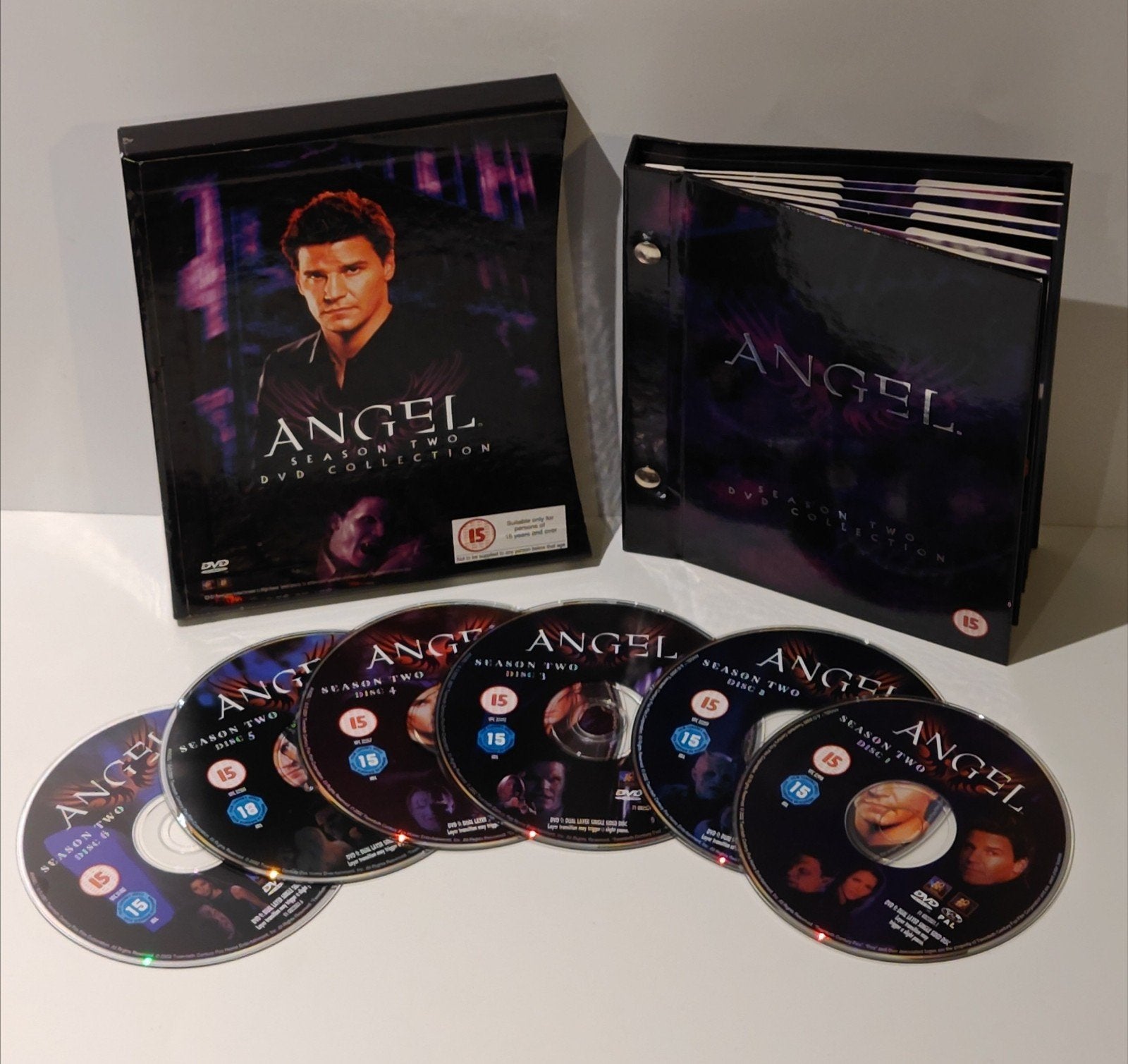 Angel – Seizoen 2 Luxe DVD Boxset Collector’s Edition David, Cd's en Dvd's, Ophalen of Verzenden, Drama, Boxset
