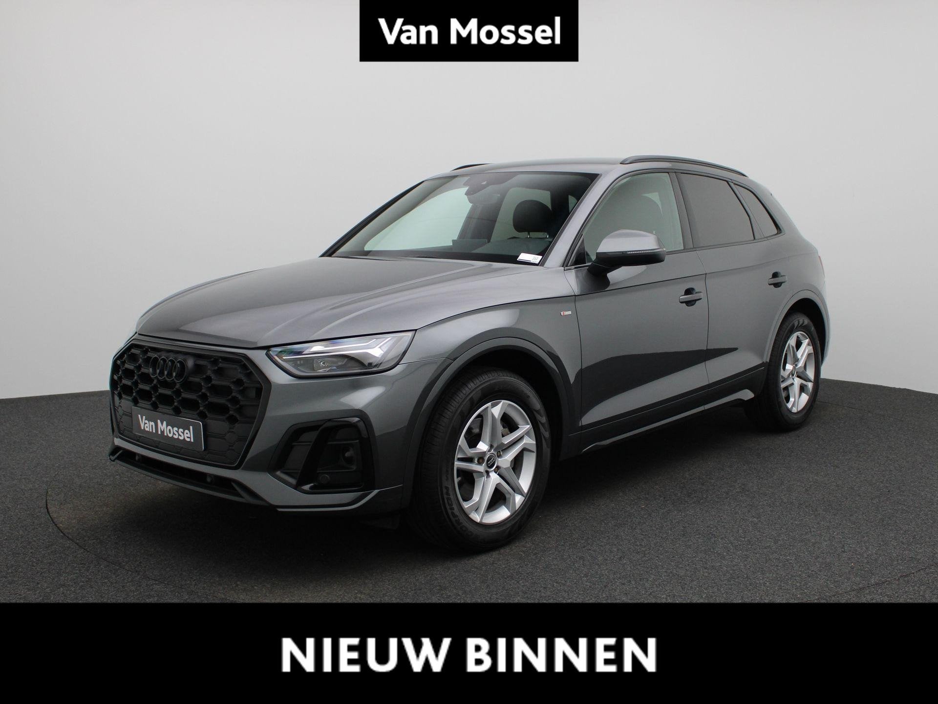 Audi Q5 35 TDI S tronic S line CARPLAY | ADAPT. CC | NAVI |, Auto's, Stof, Gebruikt, Zwart, 4 cilinders
