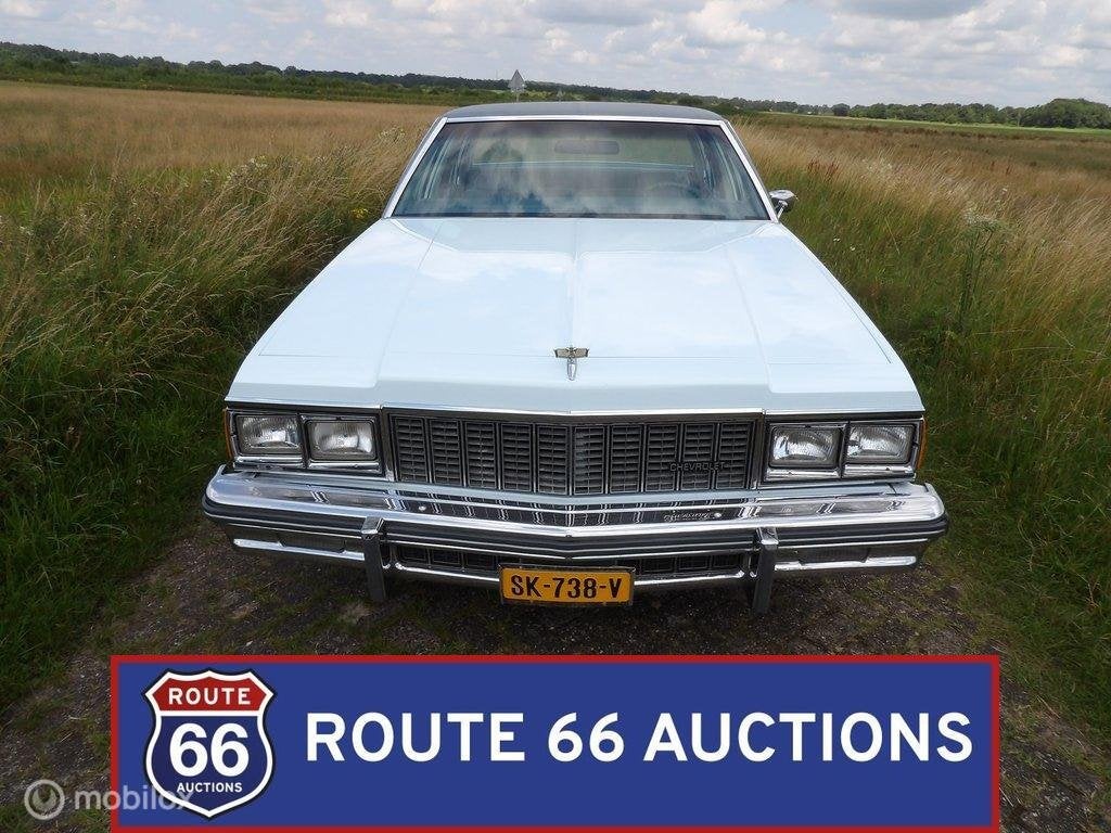 Chevrolet Caprice Classic | 1979 | Route 66 Auctions, Achat, Entreprise, Chevrolet, Boîte manuelle