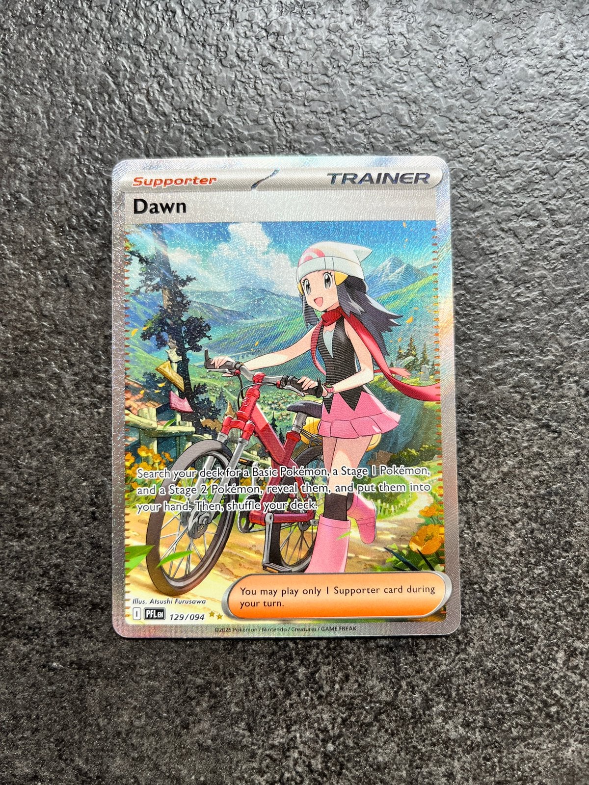 Dawn 129/094 - Phantasmal Flames - ENG, Hobby en Vrije tijd, Ophalen of Verzenden, Nieuw, Losse kaart, Foil