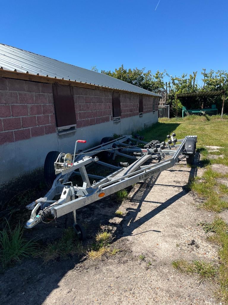 Boottrailer RD. 1350kg, Watersport en Boten, Ophalen, Minder dan 1500 kg, Overige typen, Nieuw