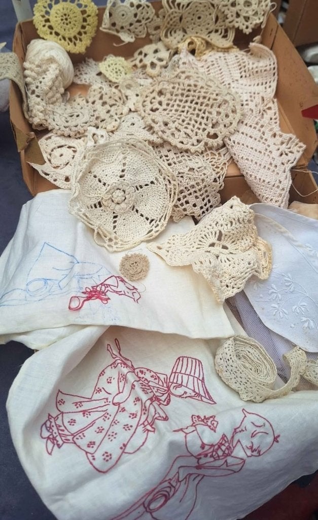 Grand lot à tricoter, coudre et crocheter, Hobby & Loisirs créatifs, Enlèvement, Comme neuf, Tricot ou Crochet, Autres types