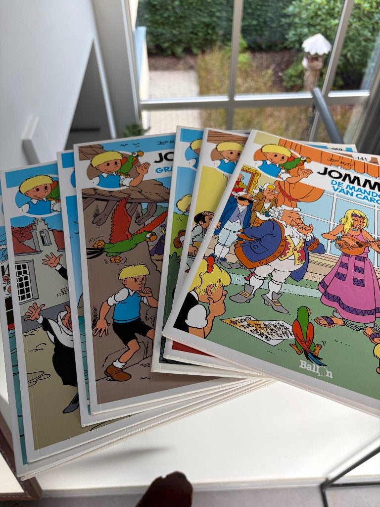 Jommeke Strips (11 stuks), Meerdere comics, Ophalen, Gelezen