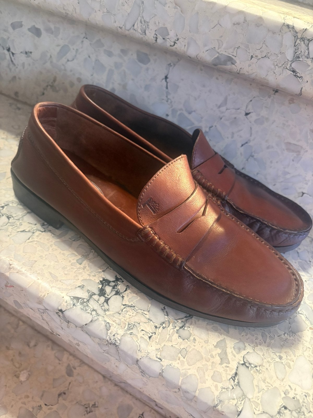 TOD’S loafers bruin (42,5), Kleding | Heren, Schoenen, Ophalen of Verzenden, Zo goed als nieuw, Bruin, Loafers