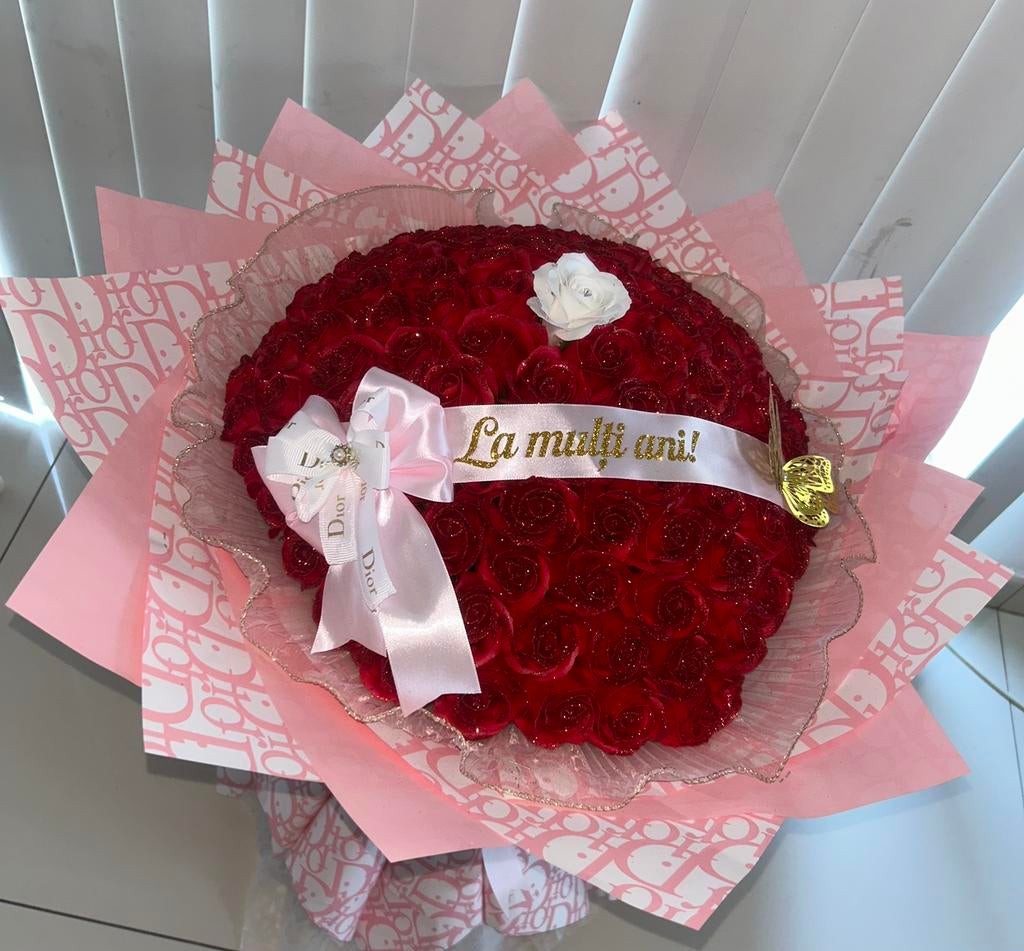 Bouquets, Ophalen of Verzenden, Zo goed als nieuw