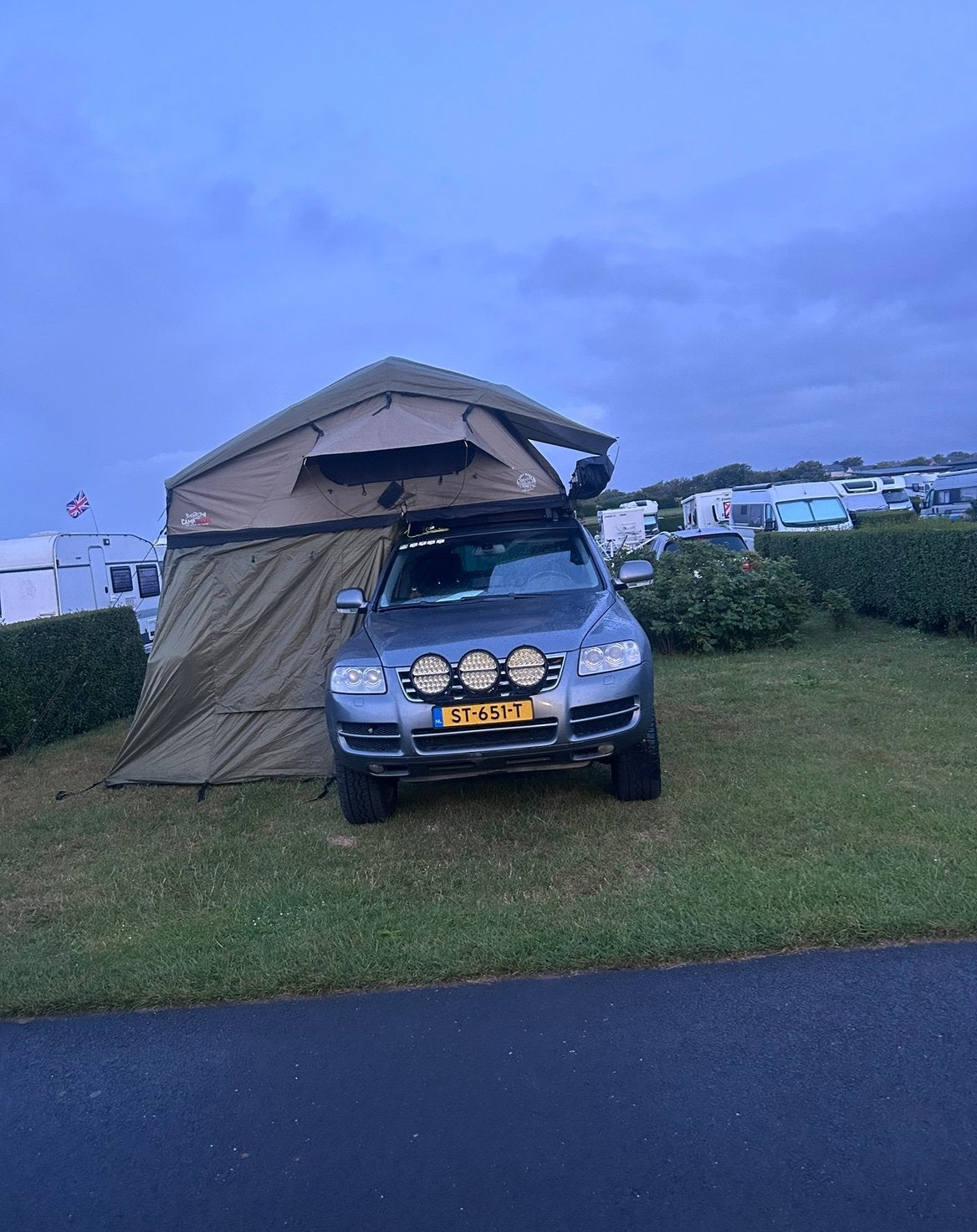 Te koop! Campwerk Adventure 165 daktent, Enlèvement, Utilisé, Jusqu'à 2
