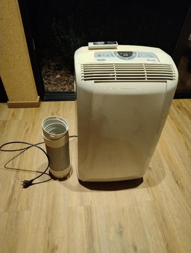 Mobiele Airco Delonghi, Elektronische apparatuur, Airco's, Ophalen, Gebruikt, 3 snelheden of meer, Energieklasse A of zuiniger