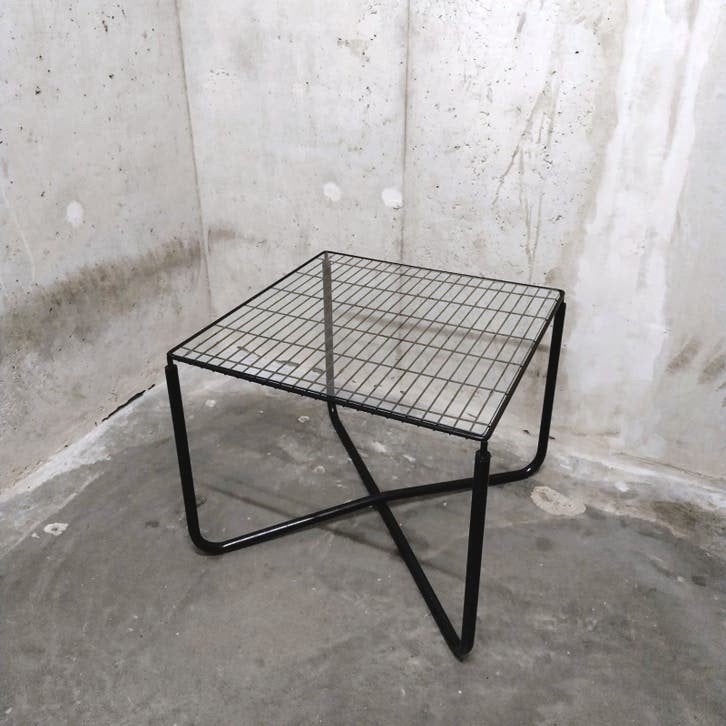 80's Jarpen coffee table, Ophalen, Vierkant, Glas