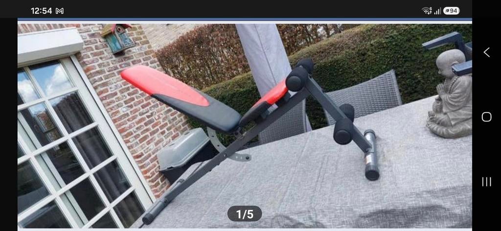 Fitness bank weider pro ,, Enlèvement