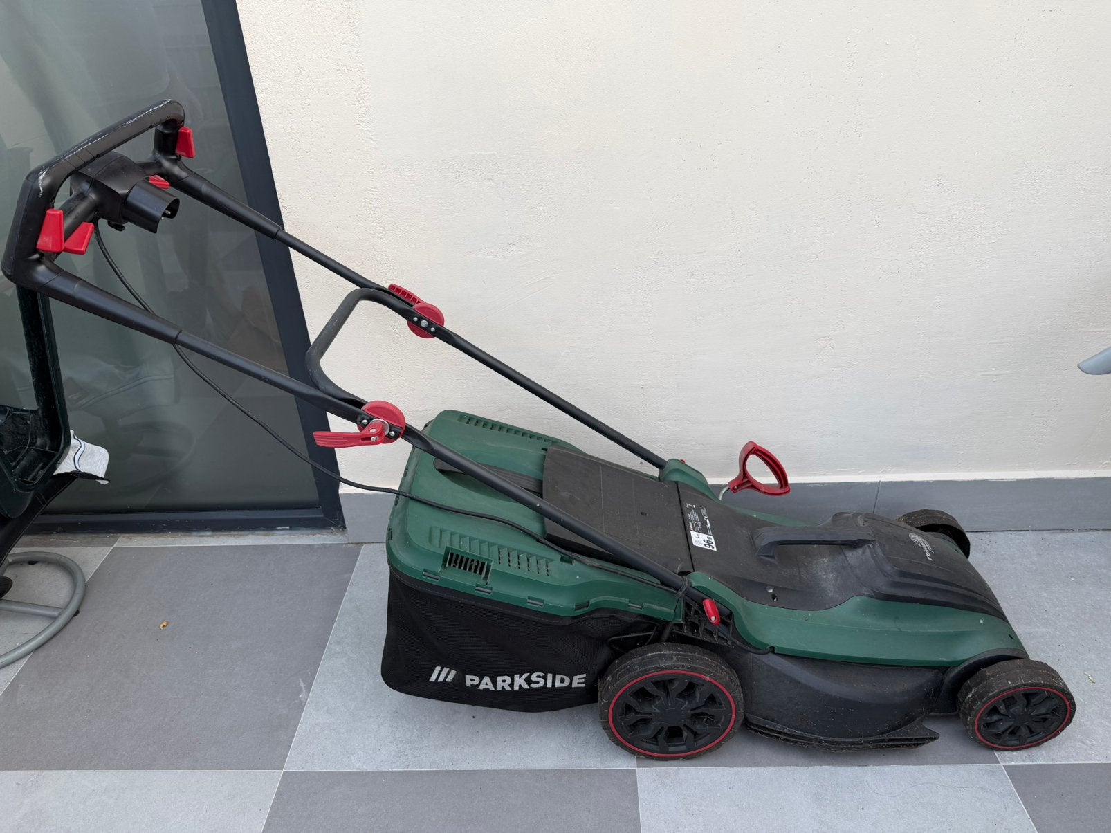 Elektrische maaier te koop, Tuin en Terras, Grasmaaiers, Ophalen, Zo goed als nieuw