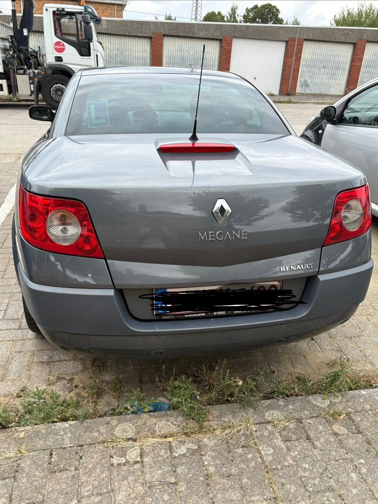 Renaud Megane cabriolet  de 2007, Autos, Cuir, Argent ou Gris, Achat, Beige