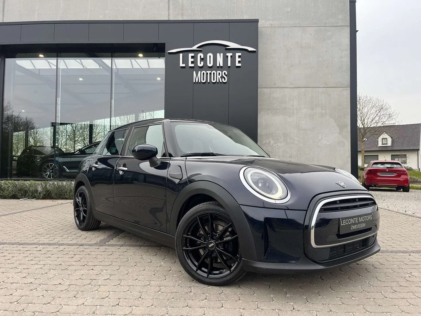 MINI One Mini 1.5iA 5-deurs Full-LED/Carplay/Gps/Cruise/PDC, Auto's, Automaat, Stof, Gebruikt, Blauw
