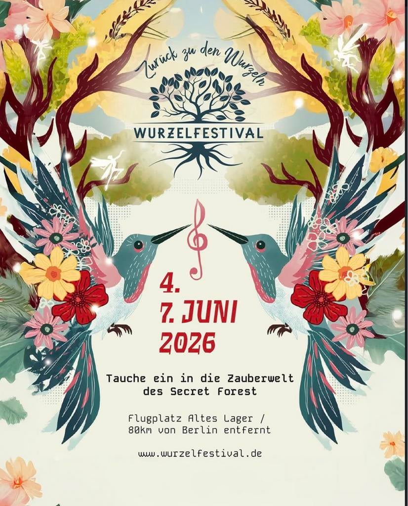 2x Festival Tickets – Zurück zu den Wurzeln 2026 (Duitsland), Twee personen, Meerdaags