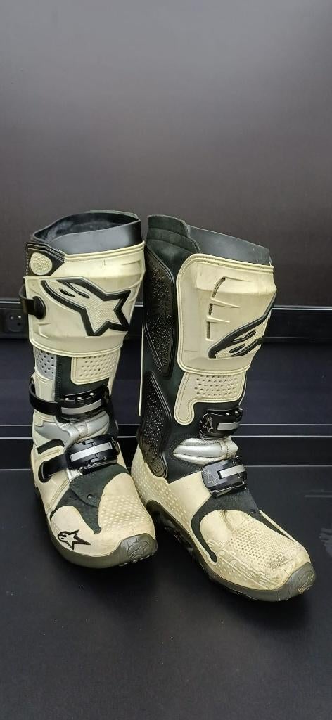 crosslaarzen Alpinestars - maat 40 - 41, Motoren, Ophalen, Tweedehands, Laarzen