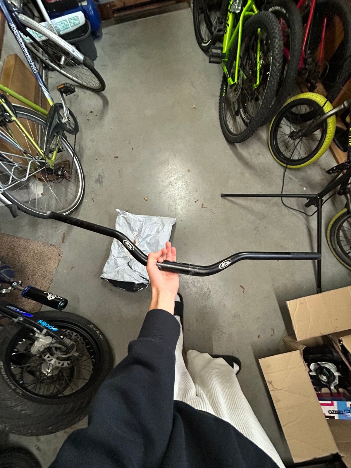 Beta stuur zwart, Vélos & Vélomoteurs, Enlèvement, Comme neuf