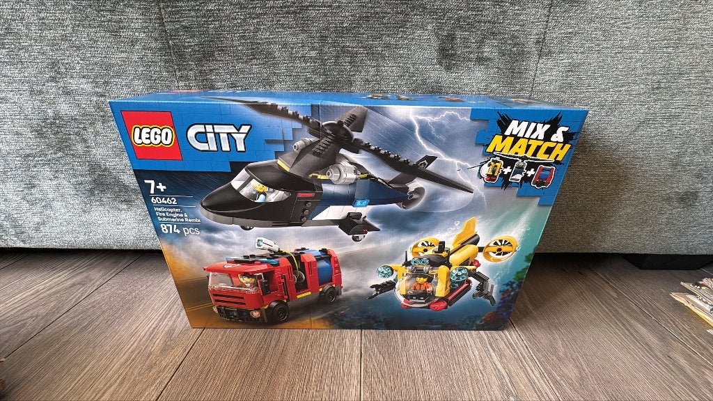 Lego City 60462 Helikopter, brandweerauto NIEUW, Enfants & Bébés, Jouets | Duplo & Lego, Neuf, Lego, Ensemble complet, Complet
