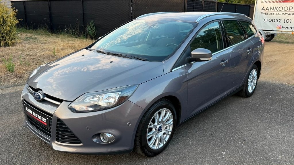 Ford Focus 1.6 Tdci | Titanium - Zeer Nette Staat |, Auto's, Ford, Euro 5, Stof, Navigatiesysteem, 4 cilinders