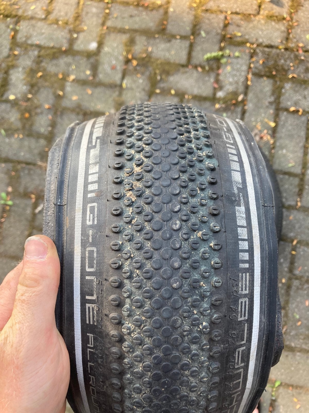 Schwalbe G-One Allround 29x2.25, Ophalen of Verzenden, Gebruikt, Band, Rubber