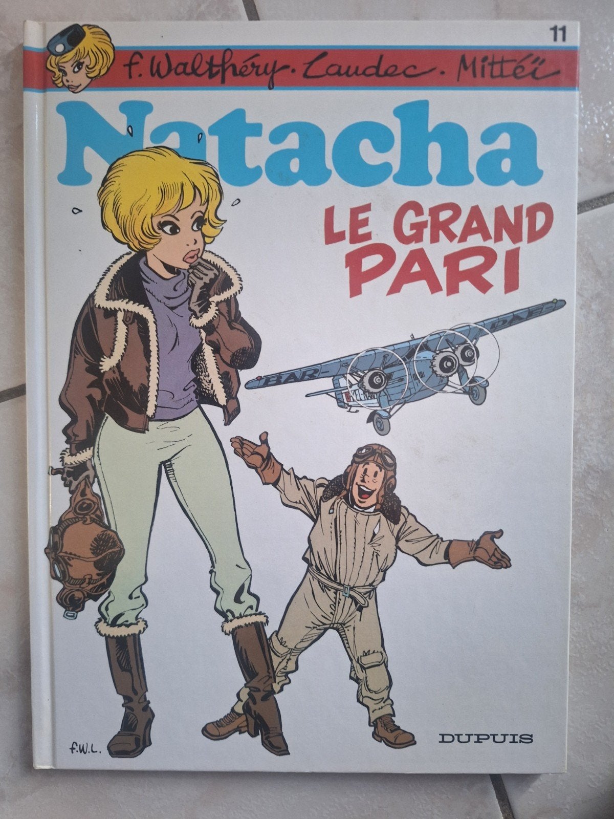 Natacha 11 Le Grand Pari, Livres, Une BD, Enlèvement, Comme neuf