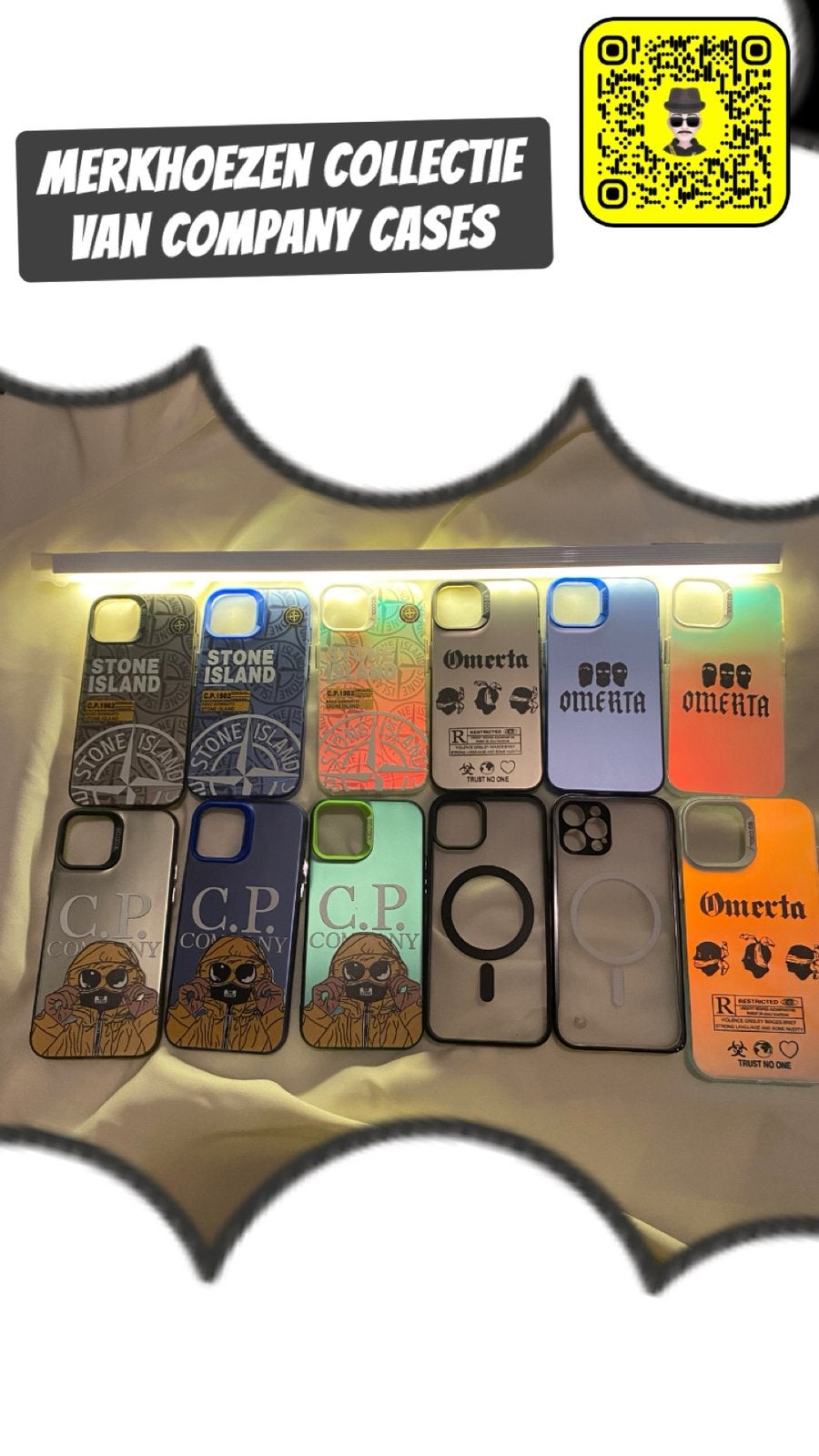 Grote collectie merkhoezen, Ophalen, Nieuw, IPhone 11