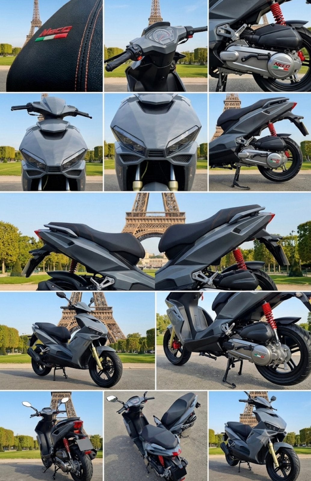 Neco jpx 50cc 2024 class a, Enlèvement