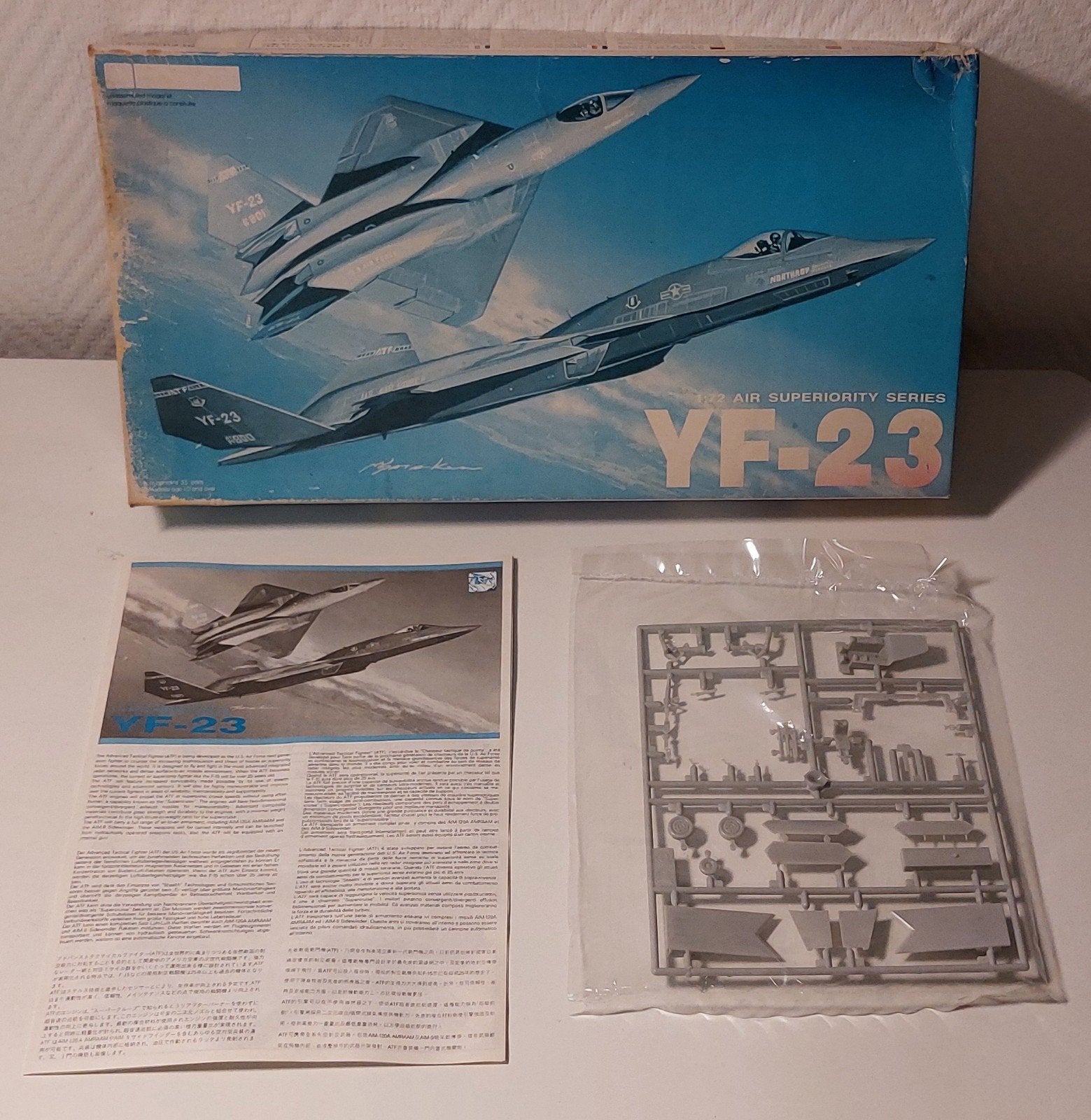 Kit de maquette YF-23 1/72 Dragon Scale Fighter., Enlèvement ou Envoi