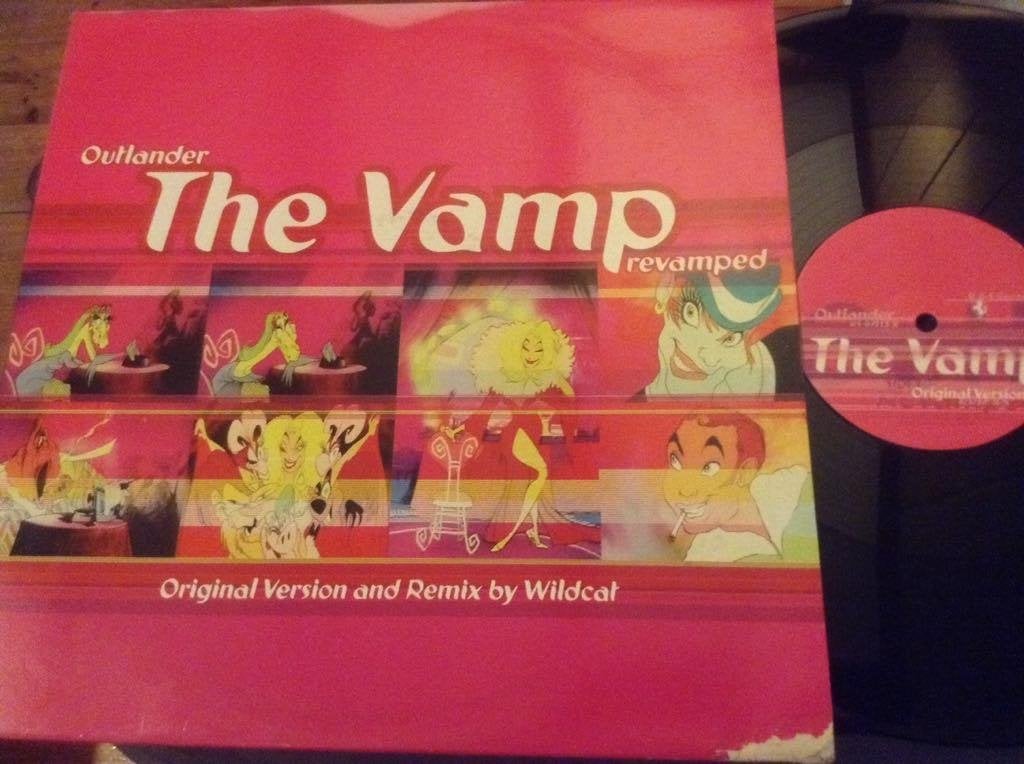 LP Outlander “The Vamp revamped 12” ”, CD & DVD, Vinyles | Dance & House, 12 pouces, Enlèvement ou Envoi, 2000 - 2009, Utilisé