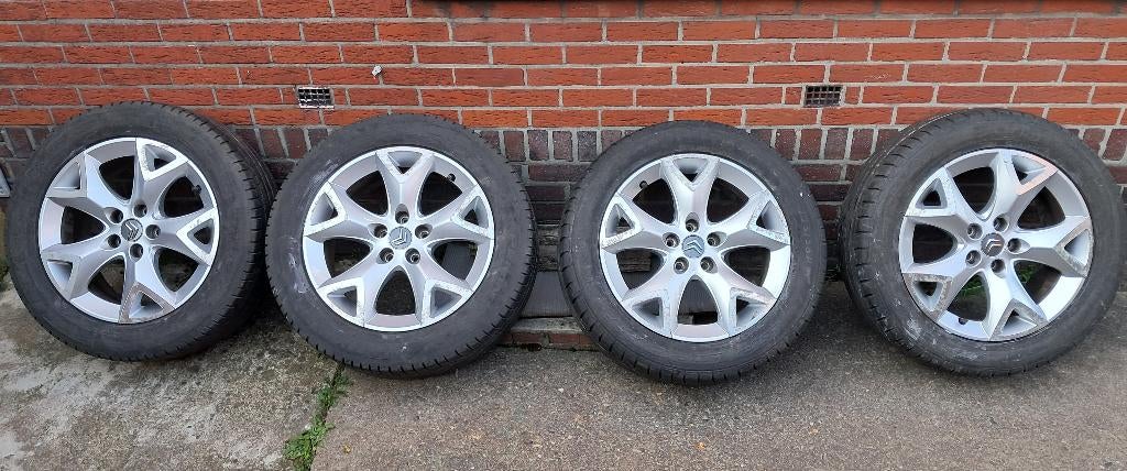 zomerbanden met velg voor citroen c5 III, Auto-onderdelen, Ophalen, Gebruikt, Banden en Velgen, 17 inch