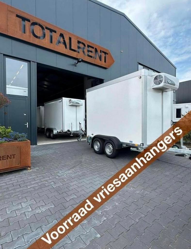 Te koop vriesaanhanger 3.00 mtr -20 voorraad, Ophalen