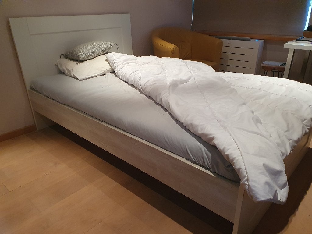 Twijfelaar 120cm x 2m prima staat, Ophalen, Wit, Zo goed als nieuw, Twijfelaar