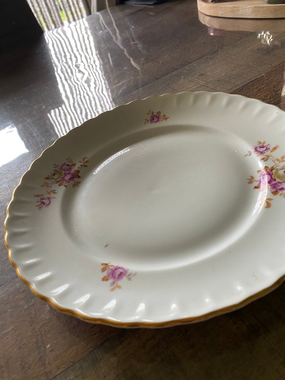 Vintage eetservies, Ophalen