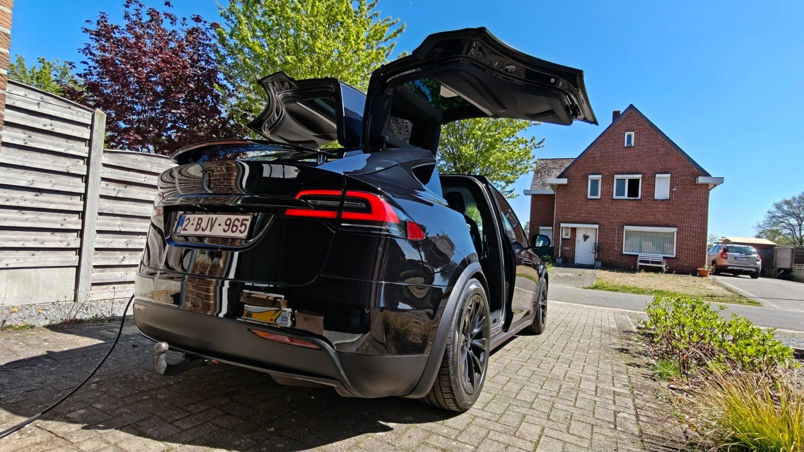 Tesla Model X , super nette staat, Autos, Model X, Achat, Pack hiver, Noir