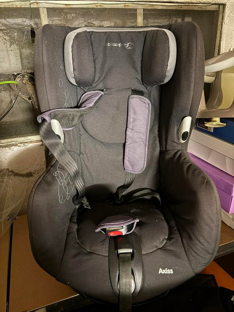 Maxi Cosi Axiss noir, Ceinture de sécurité, Mode veille, Enlèvement, Utilisé
