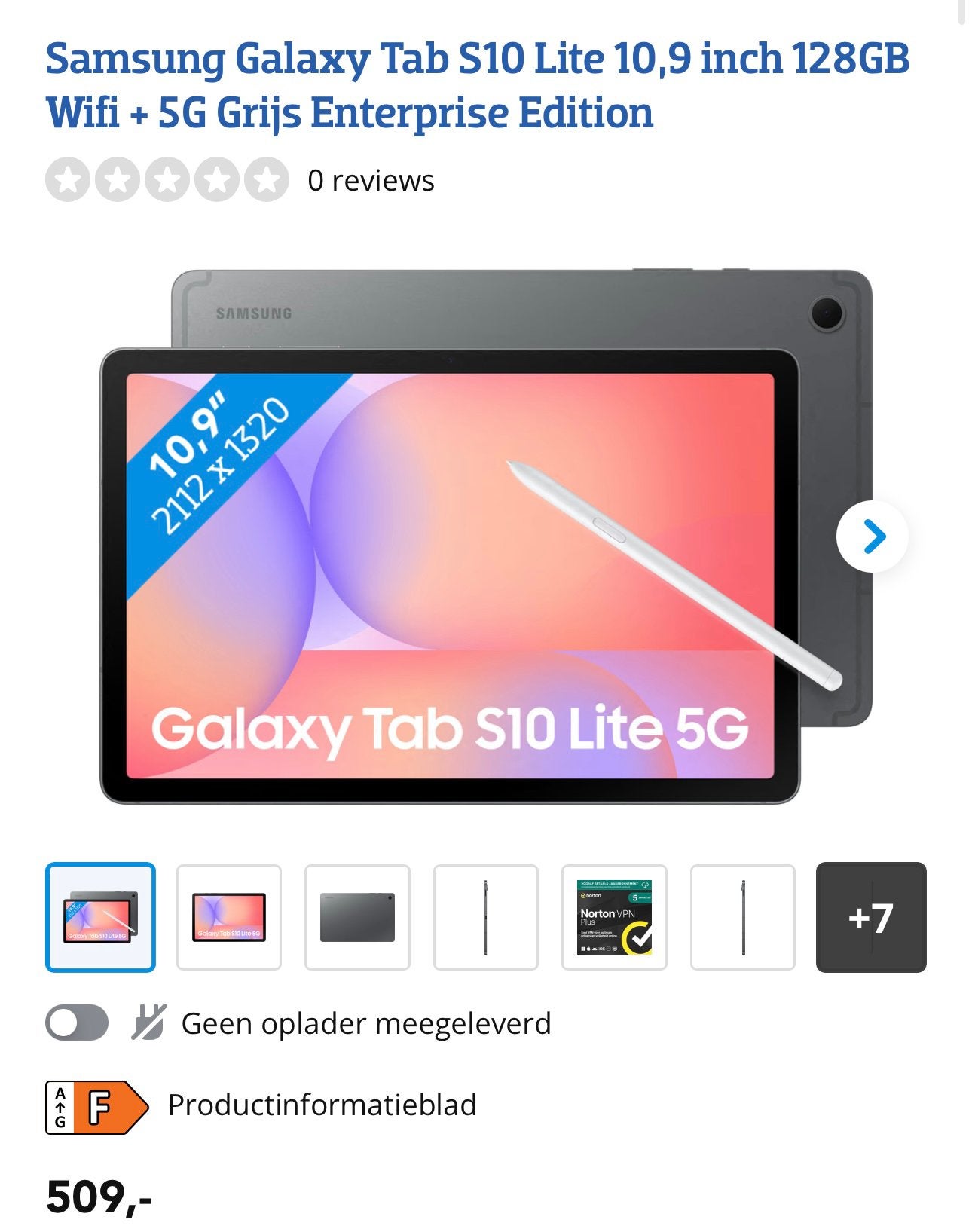 Tablat samsung NIEUW in doos, Computers en Software, Ophalen, Zo goed als nieuw