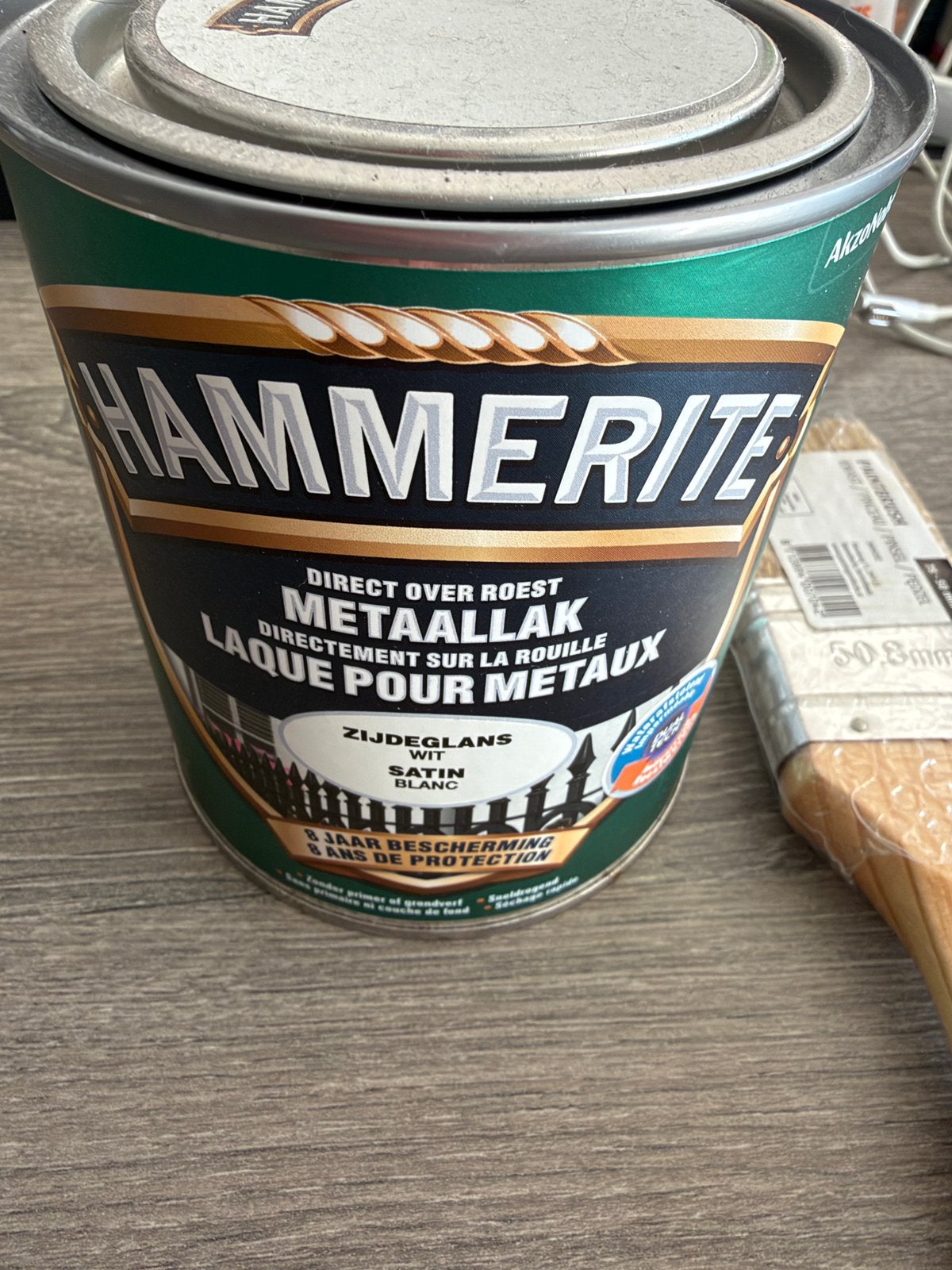 Hammerite metal, Ophalen, Nieuw, Wit, Lak