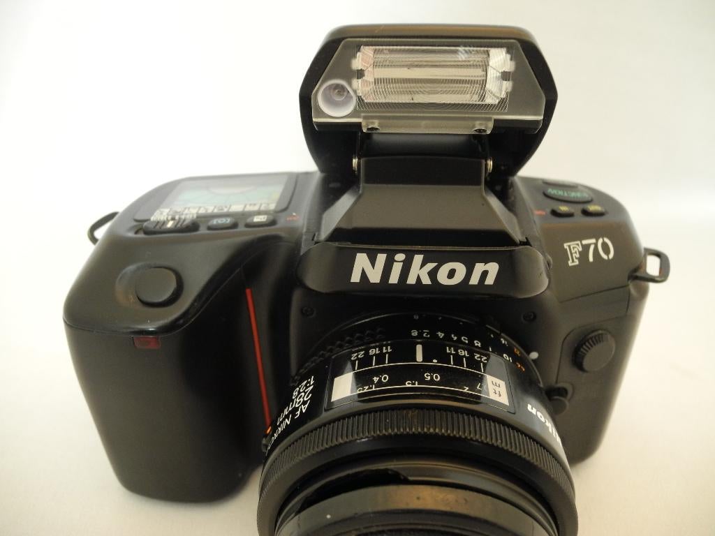 Nikon F70 analoog met 28 2.8 AF Nikkor, Audio, Tv en Foto, Gebruikt, Spiegelreflex, Verzenden, Nikon