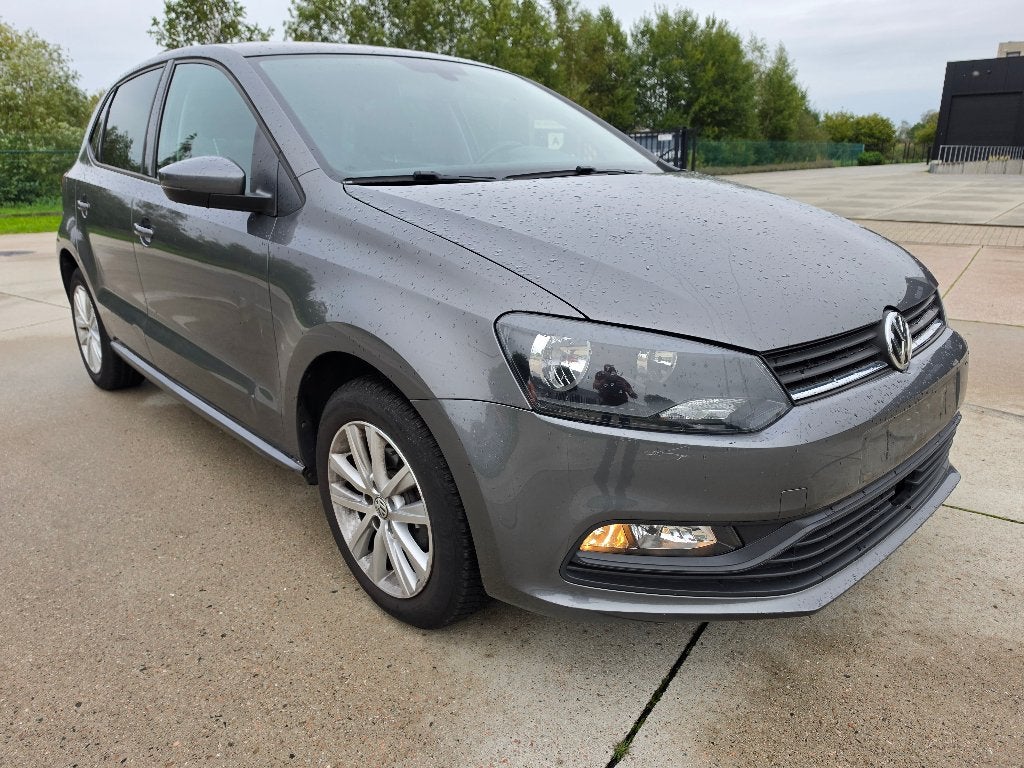 Volkswagen Polo 1.0 Blue Motion Airco + Garantie, Auto's, Euro 5, Zwart, Bedrijf, Dealer onderhouden