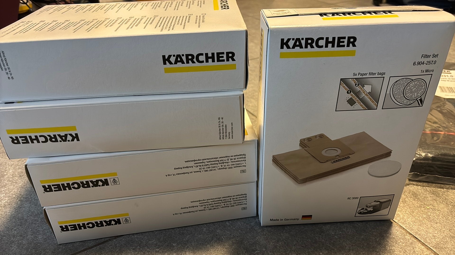Karcher zakken voor roborstofzuiger RC 3000, Collections, Enlèvement ou Envoi