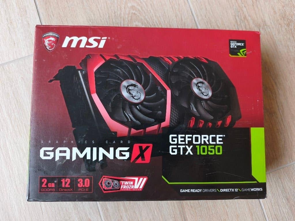 NIEUW: MSI GeForce GTX 1050 Gaming X, Computers en Software, Ophalen, PCI-Express 3, Nieuw, GDDR5