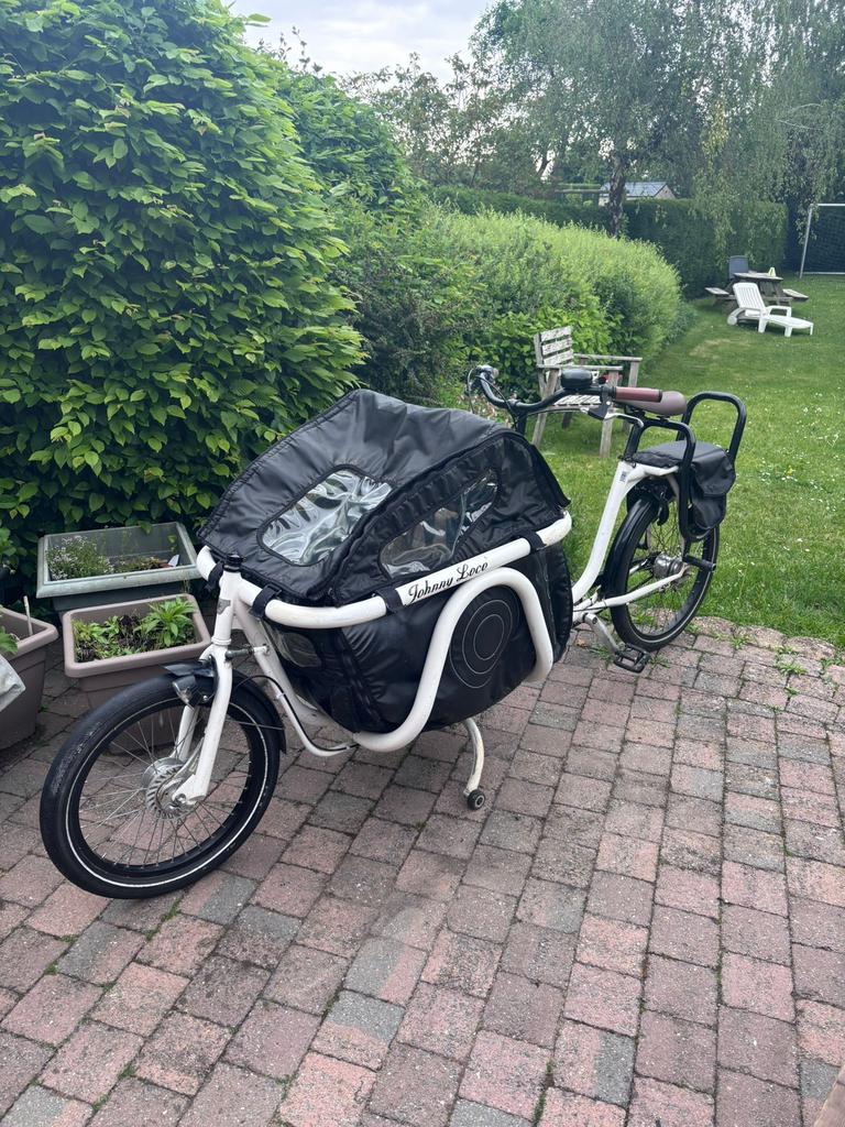 Johnny Loco Coupe bakfiets, Ophalen of Verzenden, Zo goed als nieuw, Johnny Loco