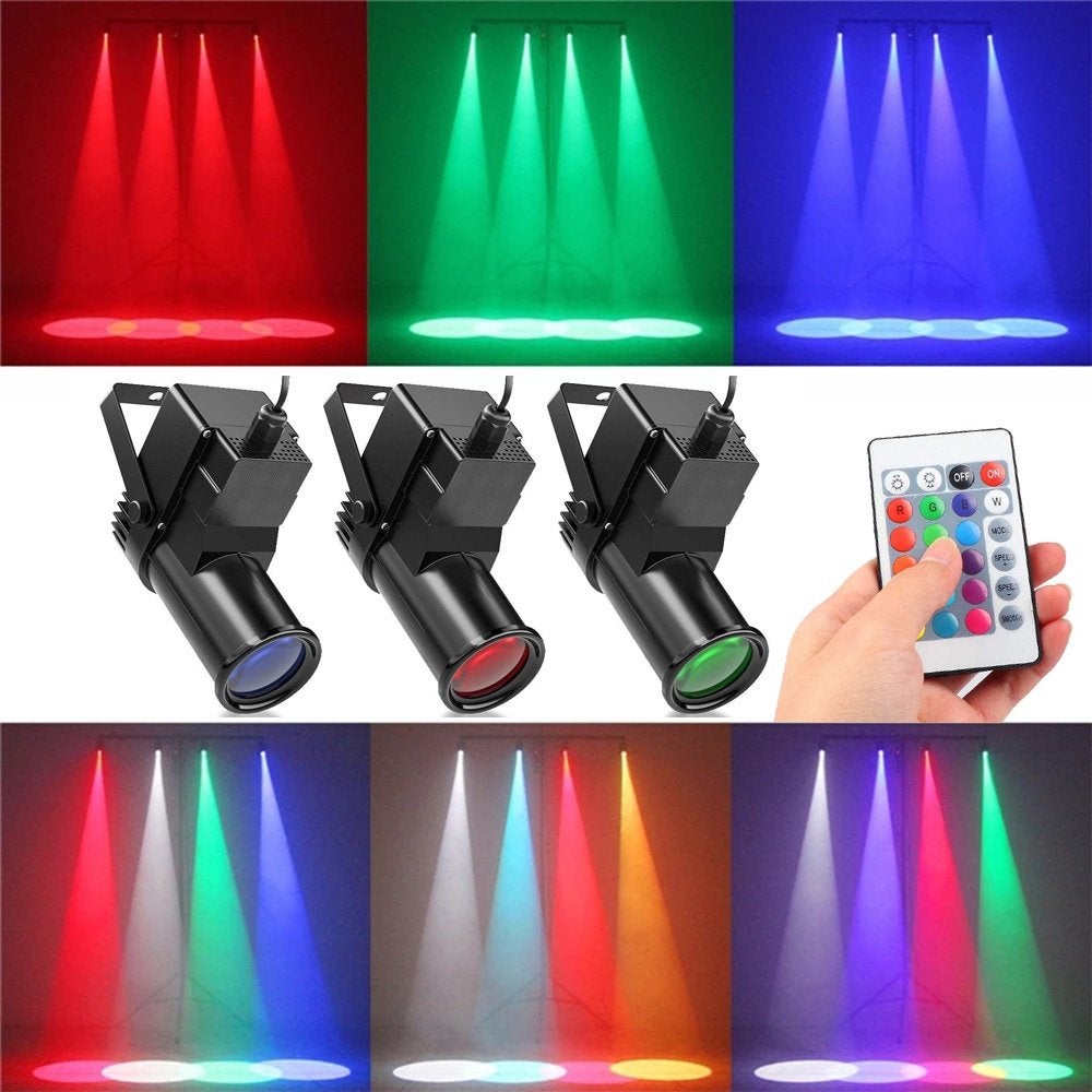 Nouveau Pinspot LED RGBW 30W de première classe, Enlèvement ou Envoi, Neuf, Lumières, Couleur