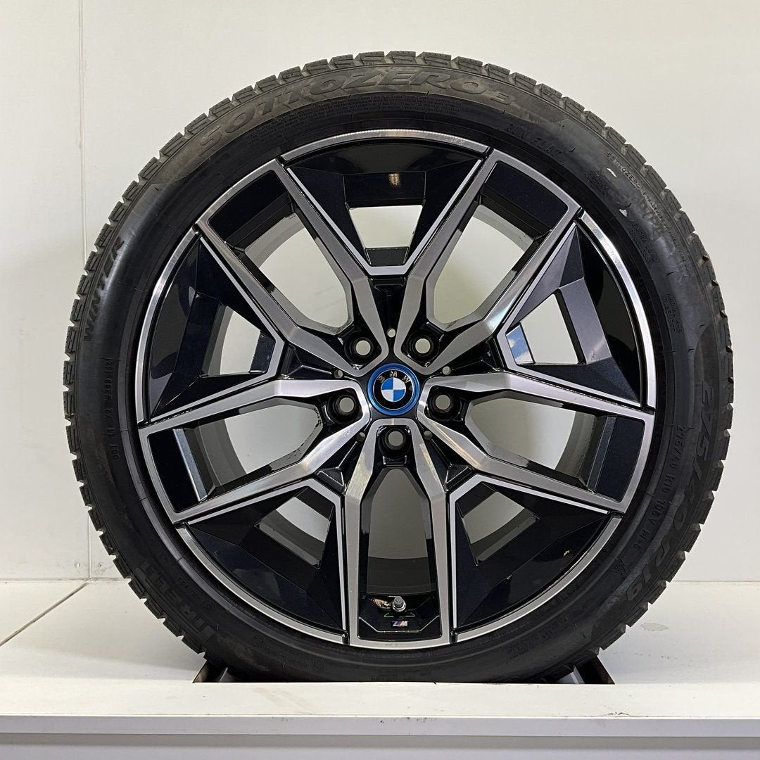 BMW 5 SERIE G60 I5 G60 SET VELGEN + WINTERBANDEN 19 INCH ORI, Pneus et Jantes, Véhicule de tourisme, -, 19 pouces