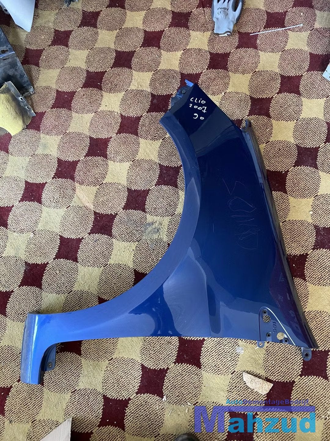 Renault Clio 3 linker voor scherm zijscherm blauw NV432, Renault Group, Contact.group@renault.com, Renault, Utilisé