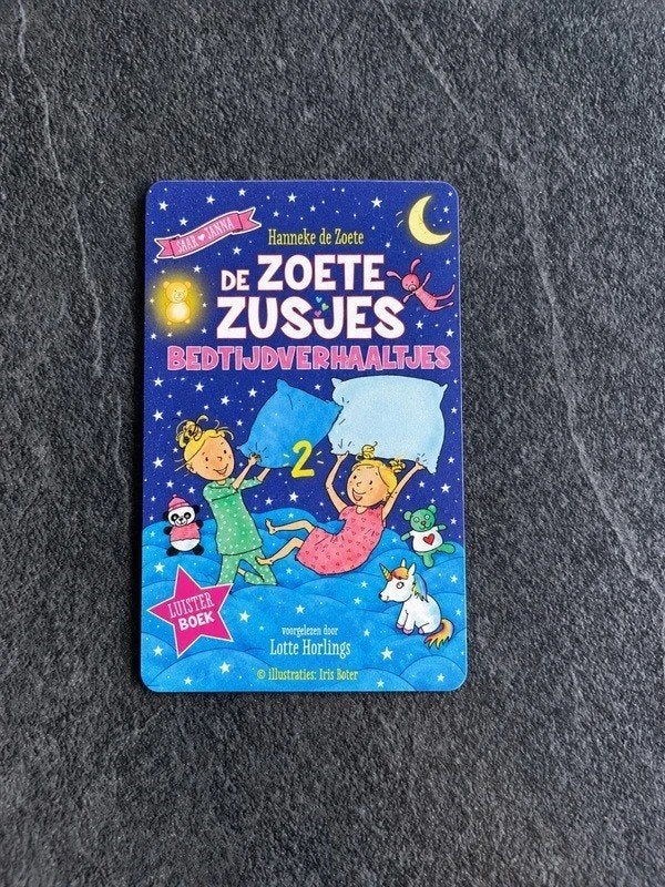 Yoto kaart - De Zoete Zusjes | Bedtijdverhaaltjes bundel, Ophalen of Verzenden, Nieuw, Taal en Lezen, Met geluid