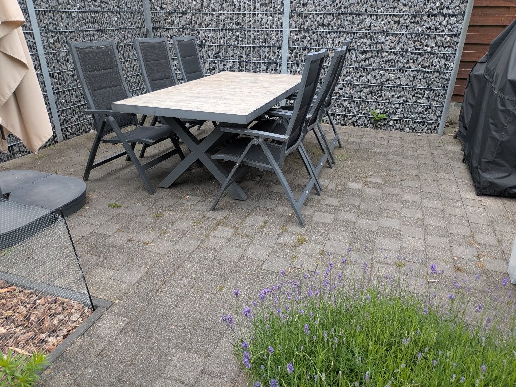 100 m² grijze klinkers gratis af te halen, Béton, Enlèvement, Utilisé, Briques