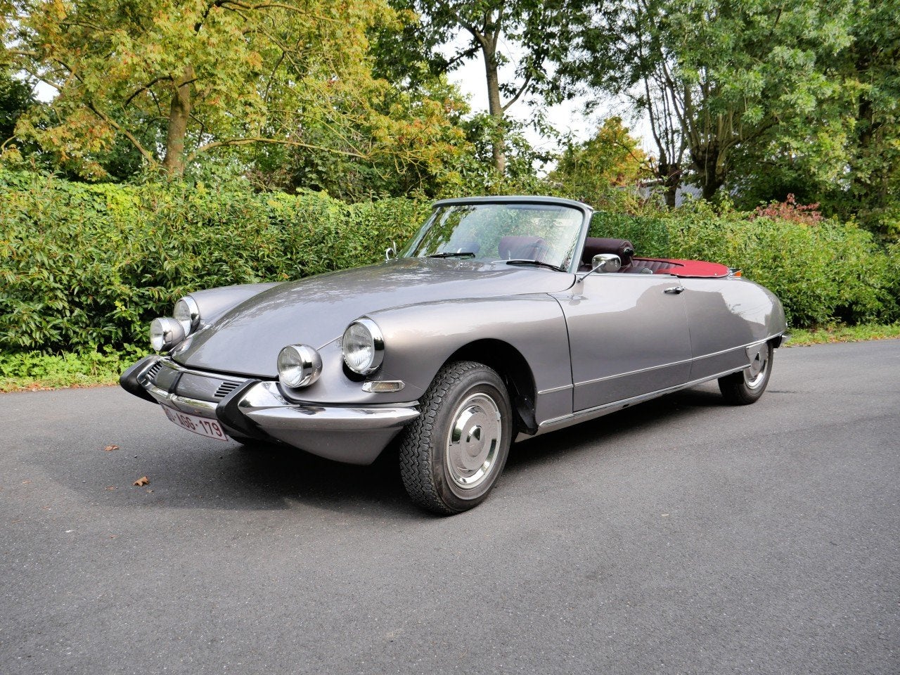 Citroën DS DS21 Cabrio (bj 1974, automaat), Auto's, 87 kW, 2300 cc, Leder, 111 g/km