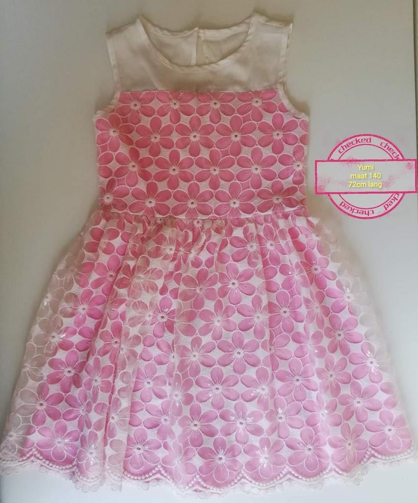 Jurk Yumi maat 140, Gebruikt, Meisje, Jurk of Rok, Yumi