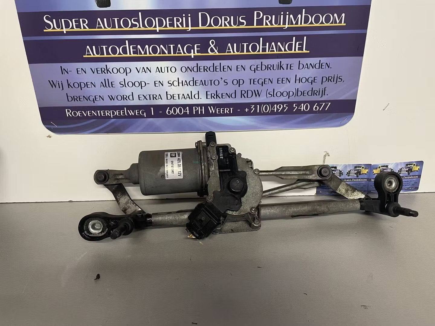 Opel Corsa Ruitenwissermotor, Auto-onderdelen, Ruiten en Toebehoren, Opel, Gebruikt