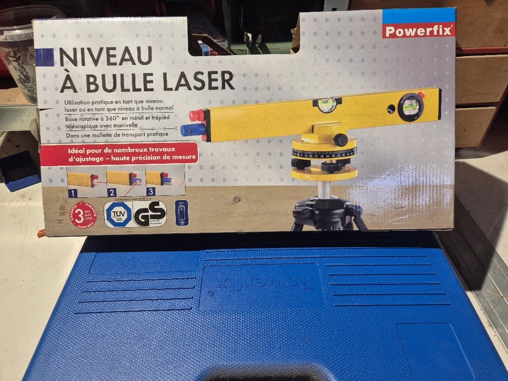 laserwaterpas, Enlèvement ou Envoi, Comme neuf, Autres appareils de mesure ou compteurs